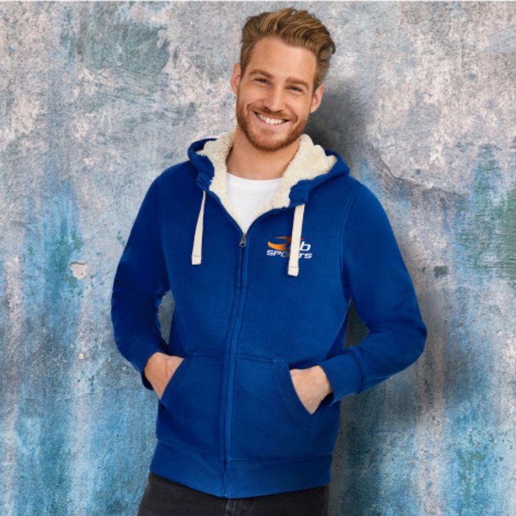 Picture of SOLS Sherpa Unisex Zipped Sweatshirt